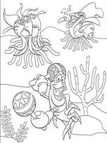 coloriage Le groupe de musiciens